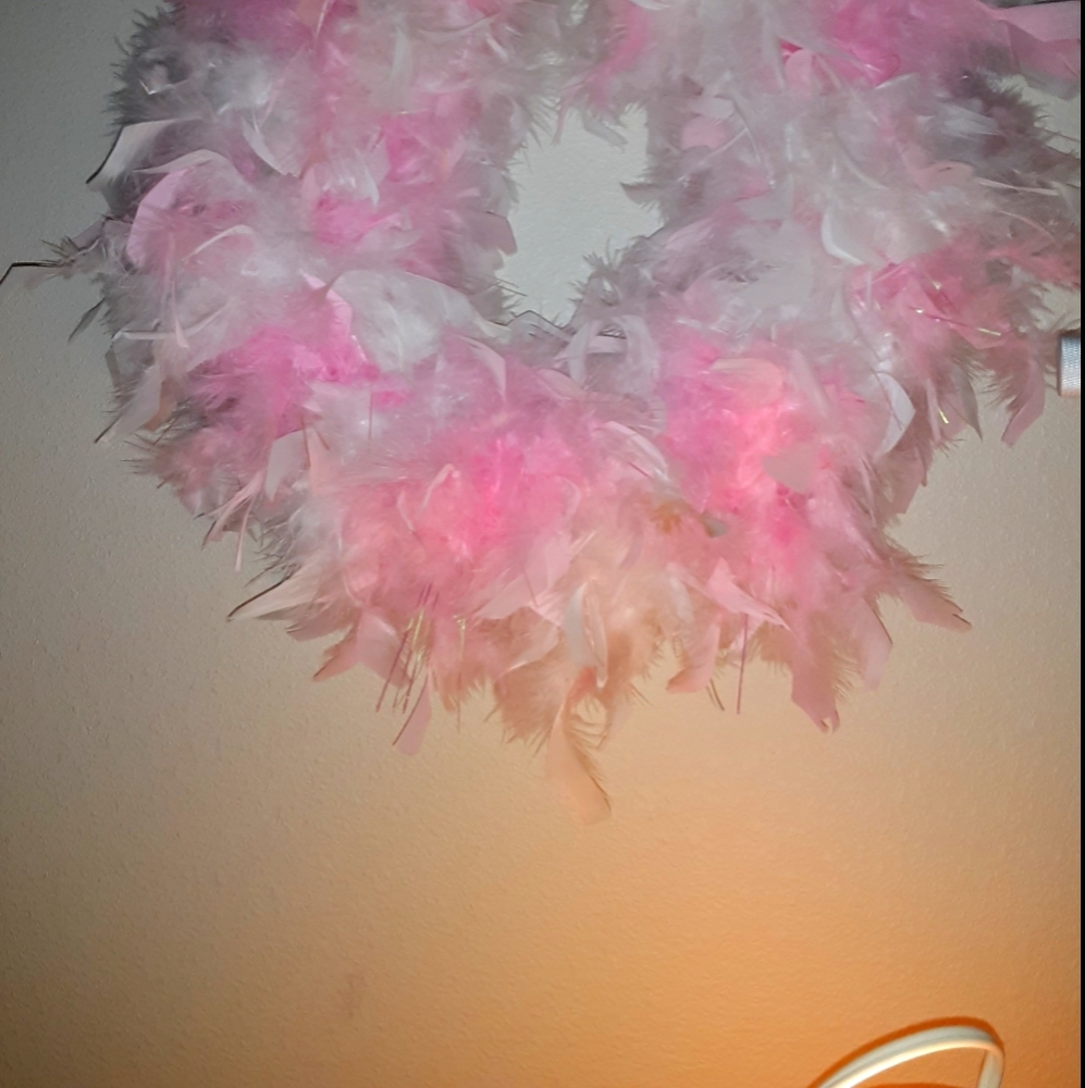 Feather wreaths